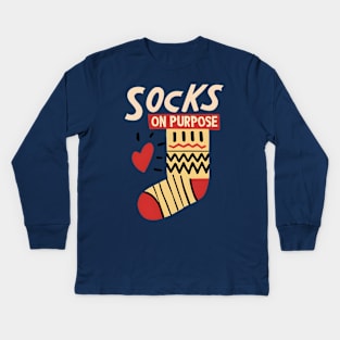 Socks Kids Long Sleeve T-Shirt